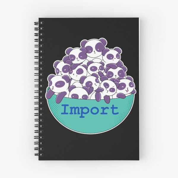 Item preview, Import Pandas Python pandas designed and sold by SpiceDoc.