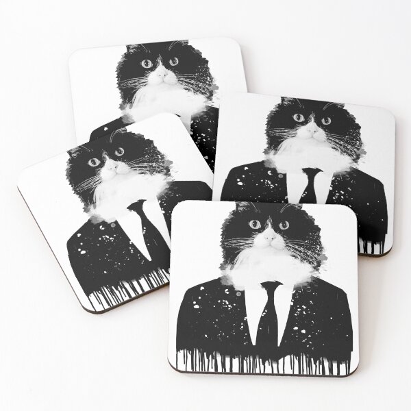 Item preview, tuxedo cat,blue,graffiti,suit,cat designed and sold by theherbst131313.