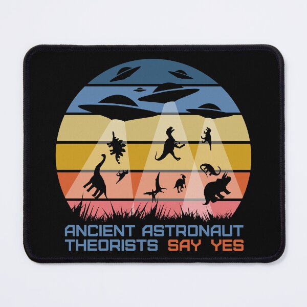Item preview, Dinosaur Aliens Abduction Ancient Astronaut Theorists designed and sold by designandclouds.
