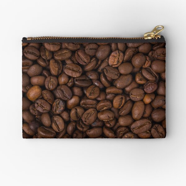 Espresso Bean Zipper Pouch