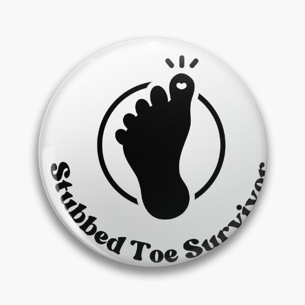 Item preview, Stubbed Toe Survivor designed and sold by Miss-Honey-Pot.