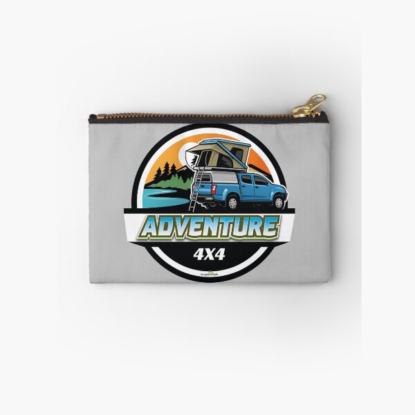 Item preview, 4x4 Adventure Overland Camper Truck Sticker T-Shirt 01 designed and sold by OuterShellUK.
