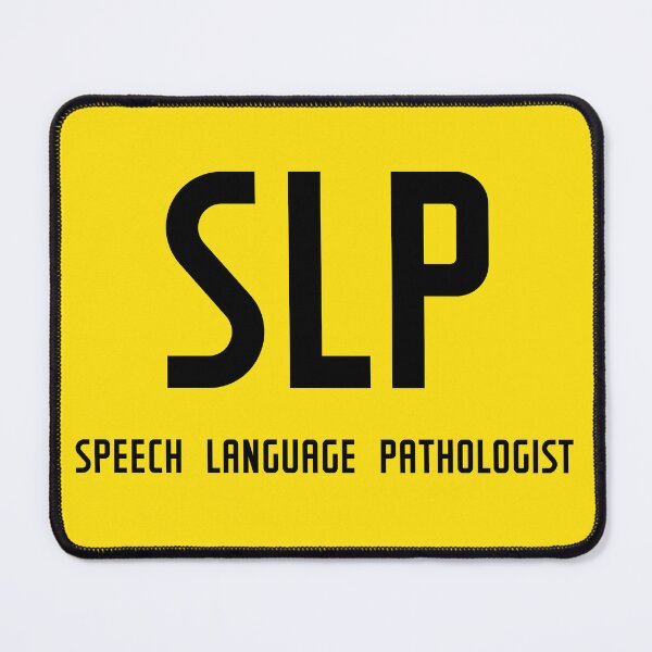 Item preview, Speech language Pathologist (SLP) designed and sold by UniqueDesignHub.