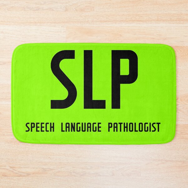Item preview, Speech language Pathologist (SLP) designed and sold by UniqueDesignHub.