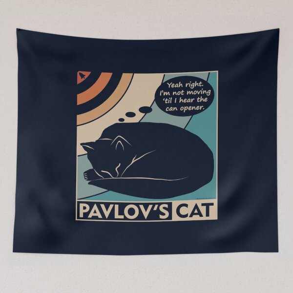 Item preview, Pavlov_s Cat Funny Psychology (clr)   designed and sold by MugGalleriesa.