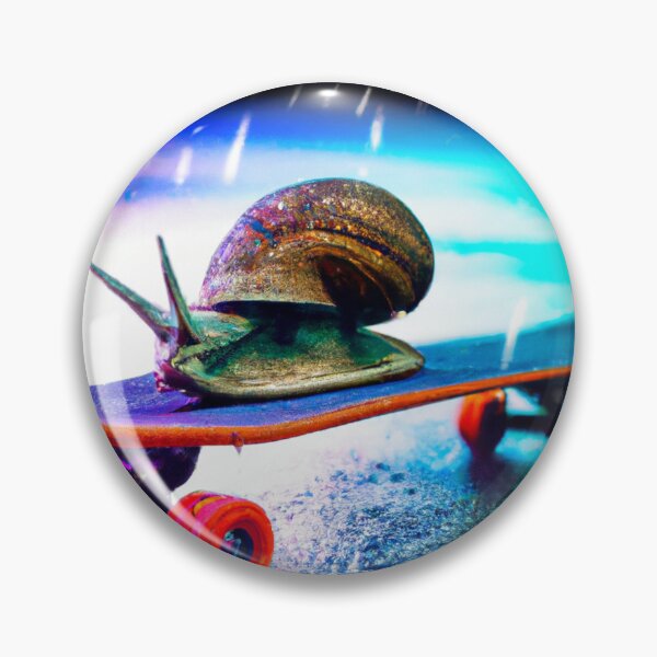 Item preview, Snail on a skateboard in the rain designed and sold by SpectrumCinemax.