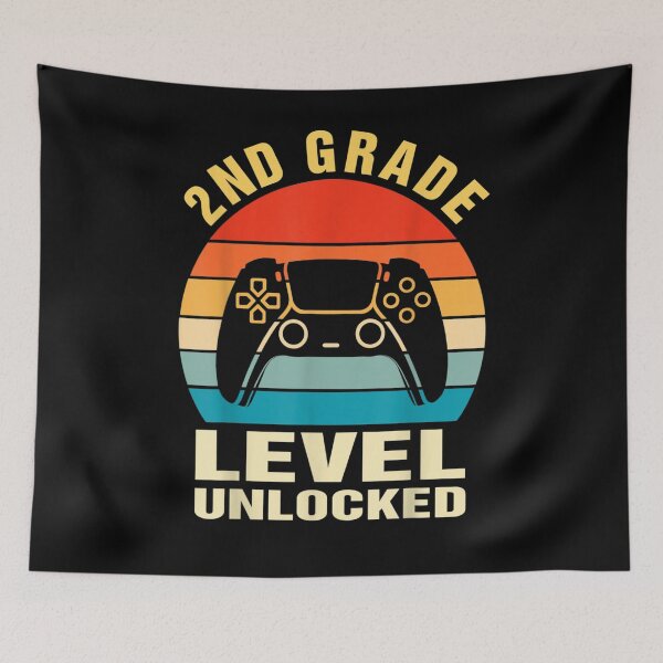 Item preview, 2nd grade level unlocked video game back to school boys designed and sold by Cailyfixnity.