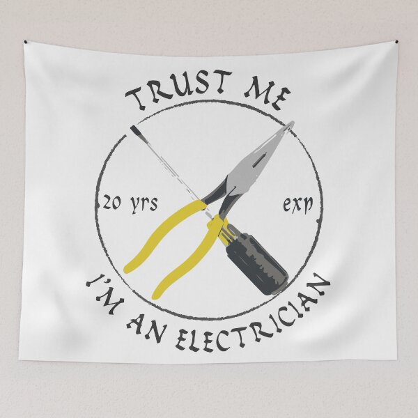 Item preview, Trust Me I'm an Electrician designed and sold by toolongdidntdraw.