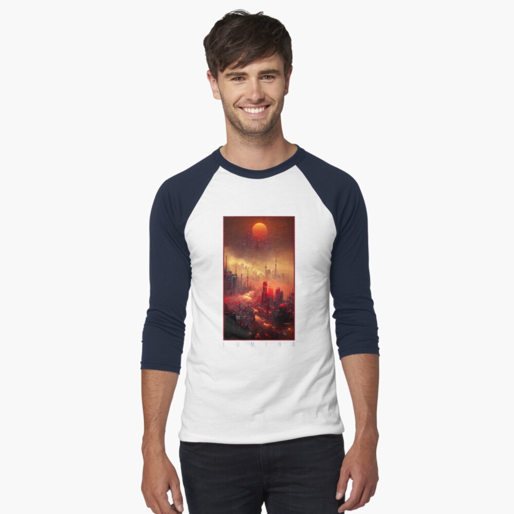 Item preview, Baseball ¾ Sleeve T-Shirt designed and sold by heavenfield.