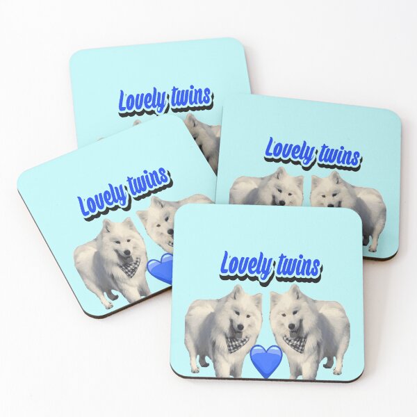 Item preview, Lovely twins dogs  designed and sold by ghostart32.