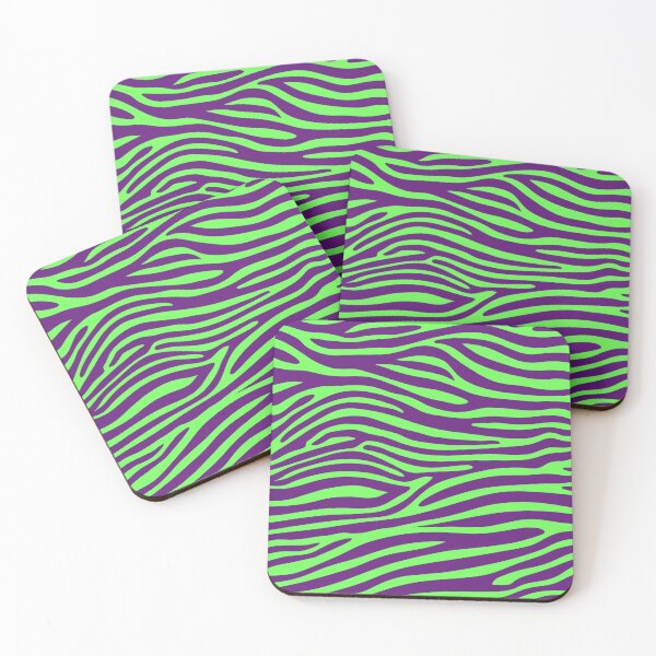 Item preview, Purple and Green Zebra Print designed and sold by Ayoub14.