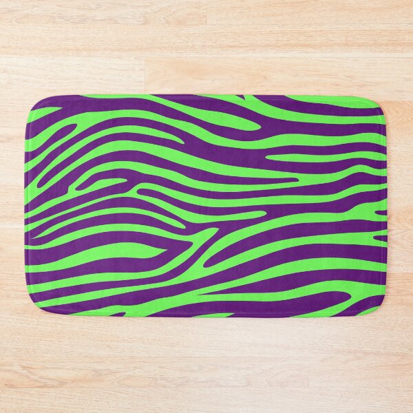 Item preview, Purple and Green Zebra Print designed and sold by Ayoub14.