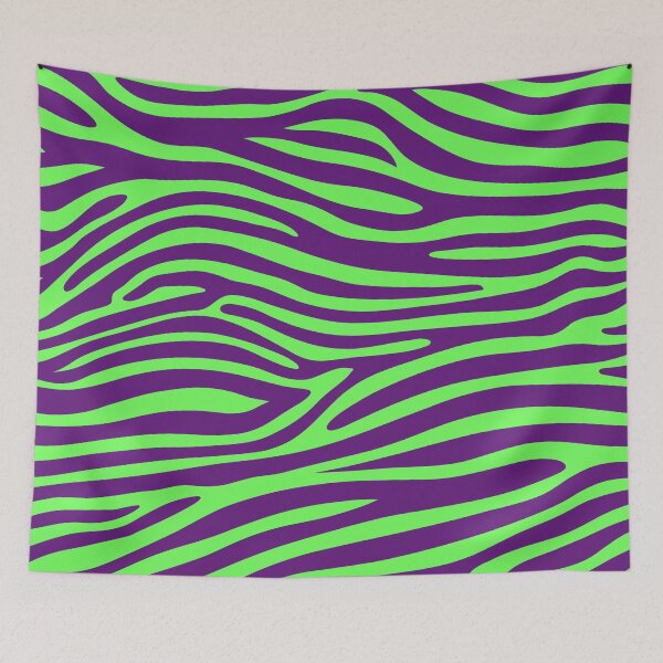 Item preview, Purple and Green Zebra Print designed and sold by Ayoub14.
