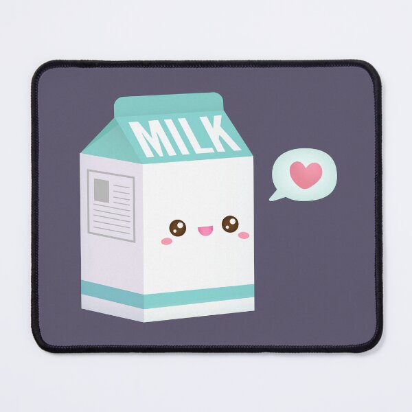 Item preview, Cute Milk Carton, I Love Milk designed and sold by rustydoodle.