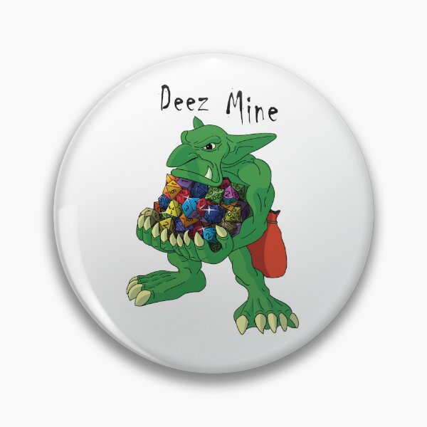 Item preview, Dice Goblin with Dice hoard designed and sold by ATPCustom.