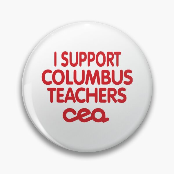 Item preview, Teachers at Ohio's on strike I Support Columbus Teachers designed and sold by Big Twelve.