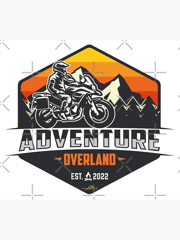 ADV Beyond Starbucks Sticker  ADVENTURE & OVERLAND MOTORCYCLE TRAVEL