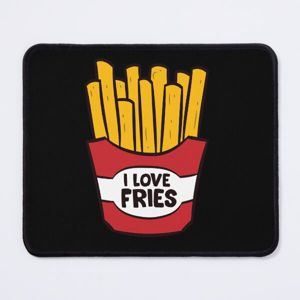 Aperçu de l'œuvre Fries - I LOVE FRIES créée et vendue par Mohja-Design.