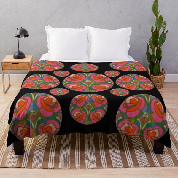 Item preview, COLOURFUL RED ROSE VORTEX DESIGN designed and sold by Artistic Mind.