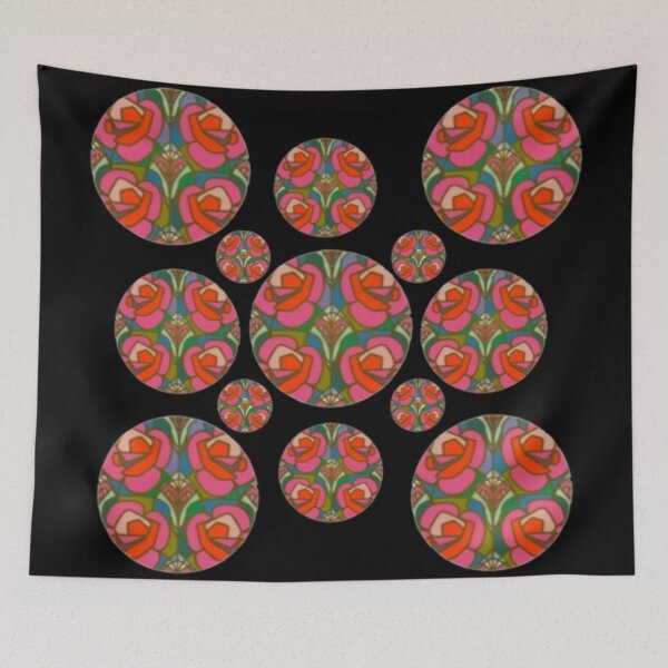 Item preview, COLOURFUL RED ROSE VORTEX DESIGN designed and sold by Artistic Mind.