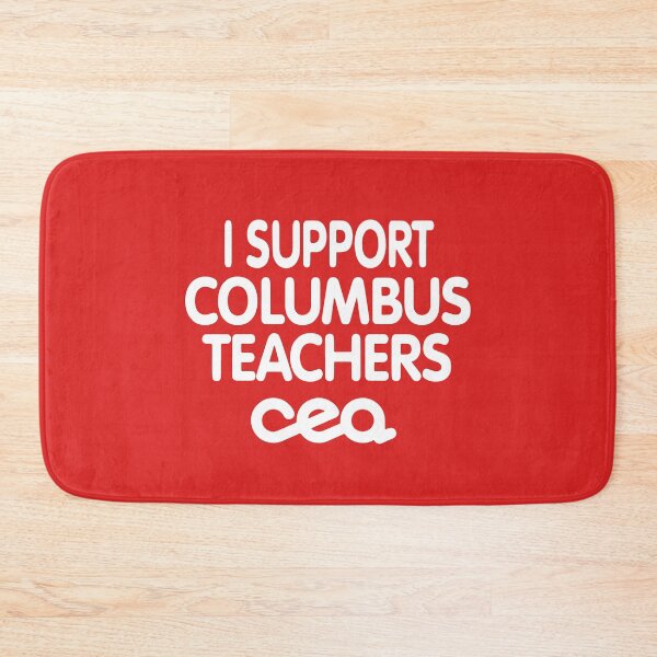 Item preview, Teachers at Ohio's on strike I Support Columbus Teachers designed and sold by Big Twelve.