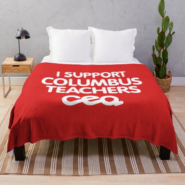Item preview, Teachers at Ohio's on strike I Support Columbus Teachers designed and sold by Big Twelve.