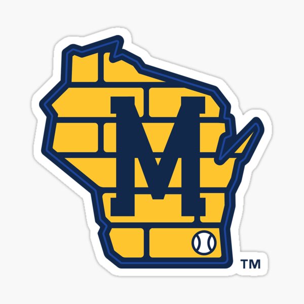 Item preview, Brewers Alternate Logo- Sticker designed and sold by adamduren20.