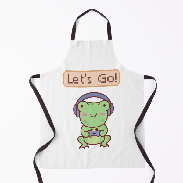 Item preview, Cute and funny kawaii colorful cartoon gamer frog gift ideas for frog lovers, gamers, adults, kids/children designed and sold by haRexia.