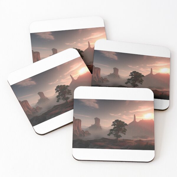 Item preview, Landscape pastures with sunrise designed and sold by ART3M1S1A.
