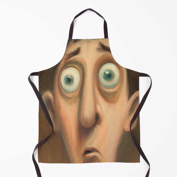 Item preview, Surrealistic digital painting of anxious man designed and sold by SpectrumCinemax.