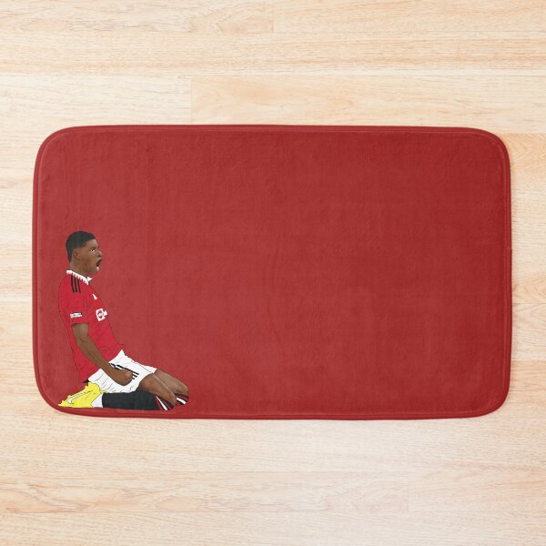 Item preview, Marcus Rashford Knee Slide Goal Celebration 22 designed and sold by Hevding.