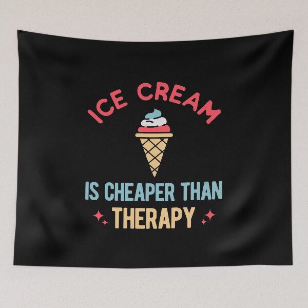 Item preview, Funny Ice Cream Quotes designed and sold by artworkbyrihen.
