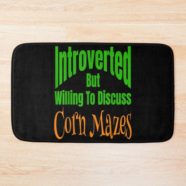 Item preview, Introverted But Willing To Discuss Corn Mazes Fall Autumn  designed and sold by scirarmav.