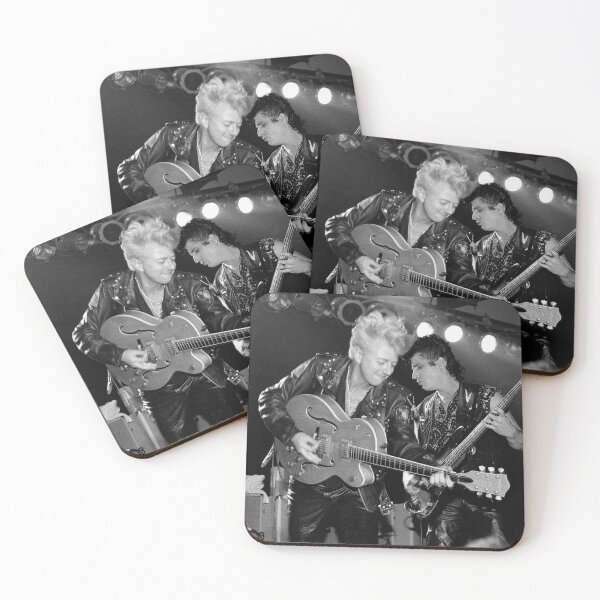 Item preview, Brian Setzer - BW Photograph designed and sold by ConcertImages.