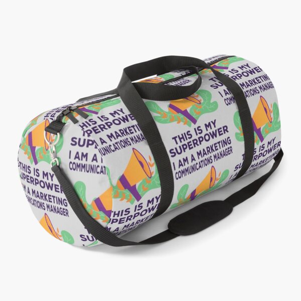 Item preview, I am a marketing communications manager this is my superpower, dark text, funny superpower lovers, job, humor, joke, meme, superhero worker designed and sold by SGS-.