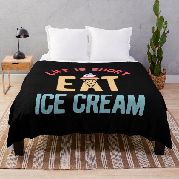 Item preview, Funny Ice Cream Quotes designed and sold by artworkbyrihen.