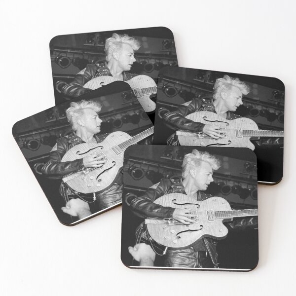 Item preview, Brian Setzer - BW Photograph designed and sold by ConcertImages.