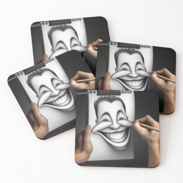 Item preview, Hands drawing a face on paper designed and sold by SpectrumCinemax.