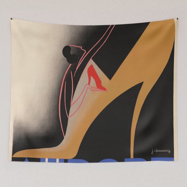 Item preview, AURORE est inimitable French Women's Footwear Art Deco Poster 1930 by Jean Chassaing designed and sold by retroposters.
