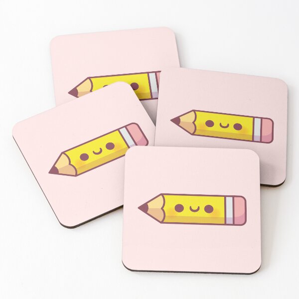 Item preview, Cute Yellow Pencil For School designed and sold by rustydoodle.