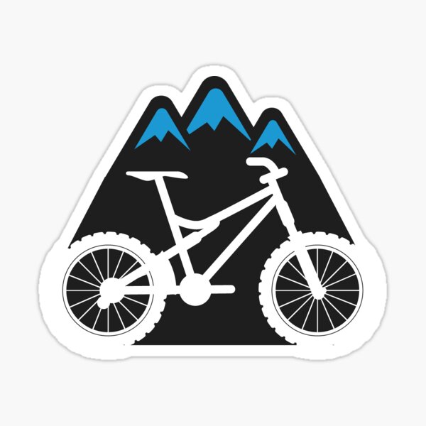 Sticker Vélo VTT Montagne - Magic Stickers
