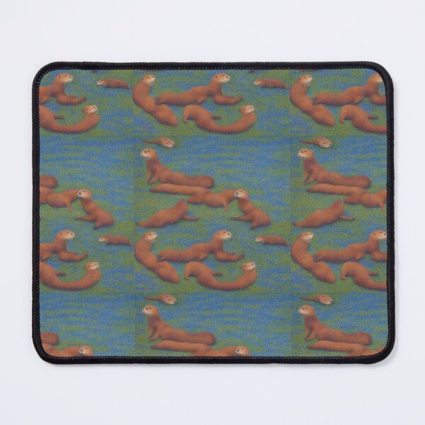 Item preview, Otters inspired by Seurat designed and sold by FunkyPaintings.
