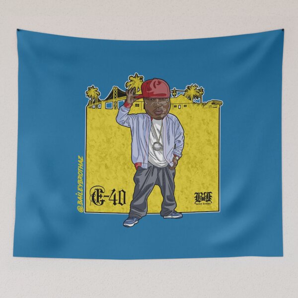 Aperçu de l'œuvre T-shirt BaileybrothazT-shirt E-40_par BaileyBrothaz_ créée et vendue par hanhiquan.