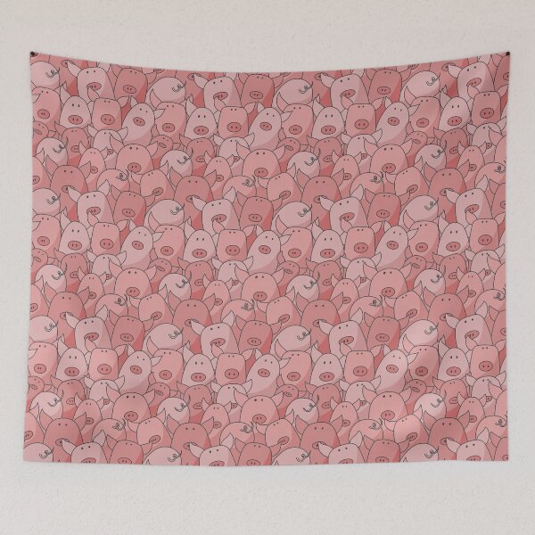 Item preview, piggies doodle designed and sold by space-kitten.