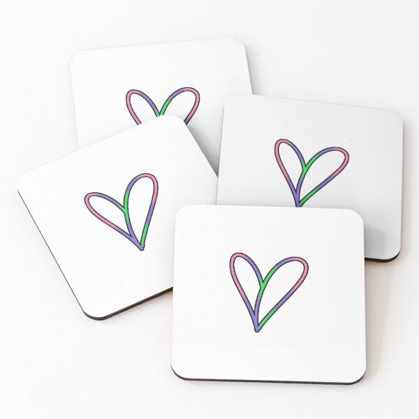 Item preview, Trigender Pride Heart Outline designed and sold by Adriana Starshine.