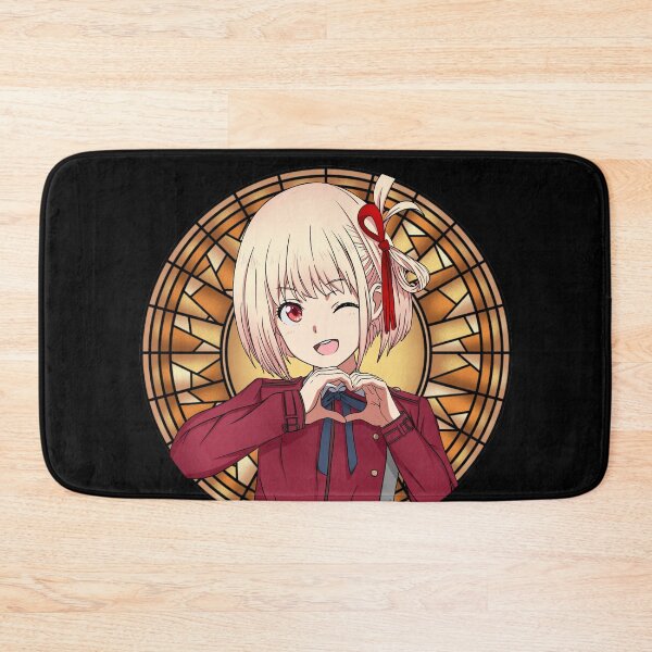 Item preview, Chisato Nishikigi Stained Glass from the anime Lycoris Recoil designed and sold by EryaMoon.
