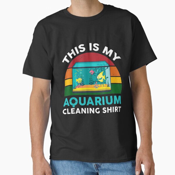 Item preview, This Is My Aquarium Cleaning Shirt Funny Fish designed and sold by RonniePotter78.