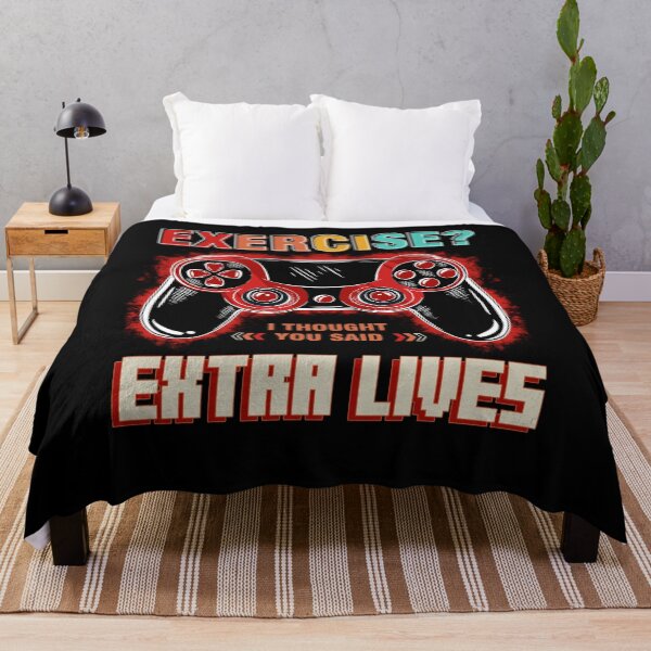 Item preview, Extra Lives Funny funny gamer love retro humor Controller designed and sold by beckadamr.