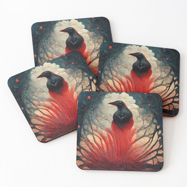Item preview, Birdphosis in red 7 designed and sold by Electrik--Sheep.