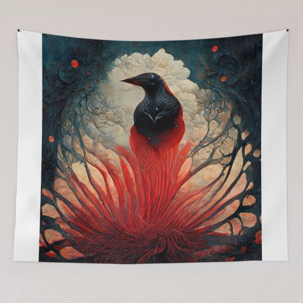 Item preview, Birdphosis in red 7 designed and sold by Electrik--Sheep.